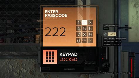 Deus Ex: Mankind Divided Key Codes and Hacking Passwords .